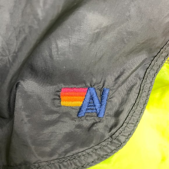 Aviator Nation New Women's Ultra Light Jogger Shorts - Neon Black - Picture 9 of 10